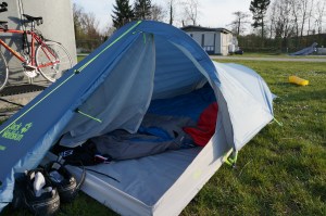 Tenda da bivacco, interno