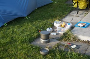 Piccola cucina da campo