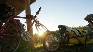 Risveglio dopo bivacco selvaggio